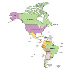 AMERICA (NORTE E SUL)