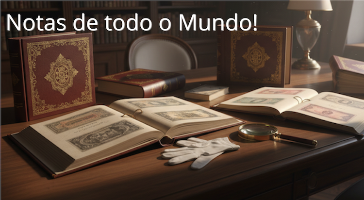 Notas de todo o Mundo!