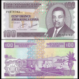 Nota do Burundi 100 Francos 2011 Pick #44b UNC