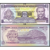 Nota das Honduras 2 Lempiras 2022 Pick # 97e UNC