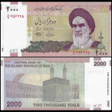 Nota do Irão Iran 2000 Rials 2013 Pick # 144d UNC