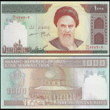 Nota do Irão Iran 1000 Rials 2010 Pick # 143f UNC