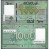 Nota do Libano 1000 Livres 2016 Pick # 90c UNC