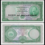 Nota de Moçambique 100 Escudos 1961 Pick # 117 UNC