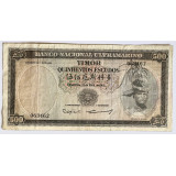 Nota de Timor 500 Escudos 1963 Pick # 29a(6) MBC+ (63462)