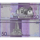 Nota da Republica Dominicana 50 Peso 2023 Pick # 189i UNC