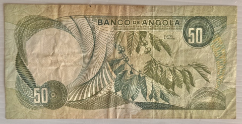 Angola - 50 Escudos (1972) - Marechal Carmona Pick #100