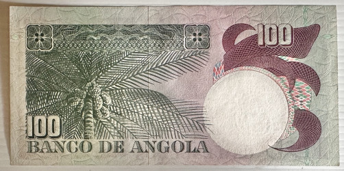 Angola - 100 Escudos 1973 - Luís de Camões Pick #106 (75528)