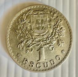 1 Escudo 1927 - Alpaca (Estado A-UNC)