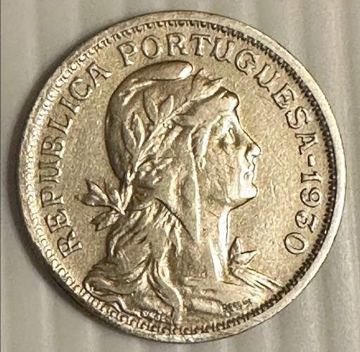 50 Centavos 1930 - Colónia de Cabo Verde KM# 5 A-UNC