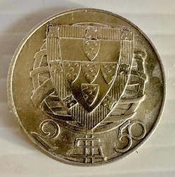 250 Escudos 1977 - 25 de Abril (Prata) KM# 607 A-UNC