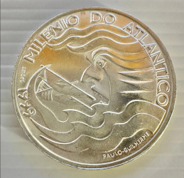 1000 Escudos 1999 - 25 Anos do 25 de Abril (Prata) KM# 720 UNC