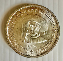 10 Escudos 1960 - Infante D. Henrique (Prata) KM# 587 BELA