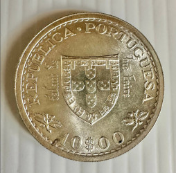 10 Escudos 1960 - Infante D. Henrique (Prata) KM# 587 BELA