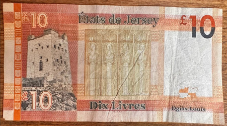 10 Libras ND (2010) - Jersey (States of Jersey) Pick# 34a MBC