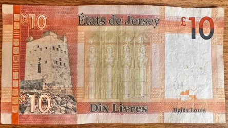 10 Libras ND (2010) - Jersey (States of Jersey) Pick# 34a MBC (426997)