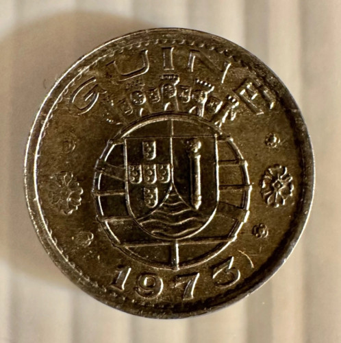 Guiné 1973 – 10 Centavos (Colónia Portuguesa) KM# 15 Alumínio