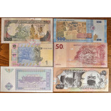 Lote 40 notas Novas UNC de todo Mundo (L2+3)