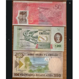 LOTE DE LUXO 20 NOTAS - NOTAS DE TODO O MUNDO - TODAS UNC SOBERBAS