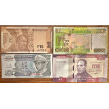 Lote 20 billetes Nuevos UNC de todo el Mundo (L1)