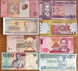 Los von 20 neuen Banknoten alle UNC (L3)