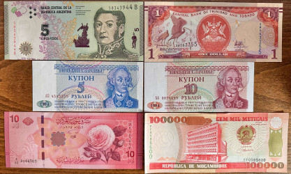 Los von 20 neuen Banknoten alle UNC (L3)